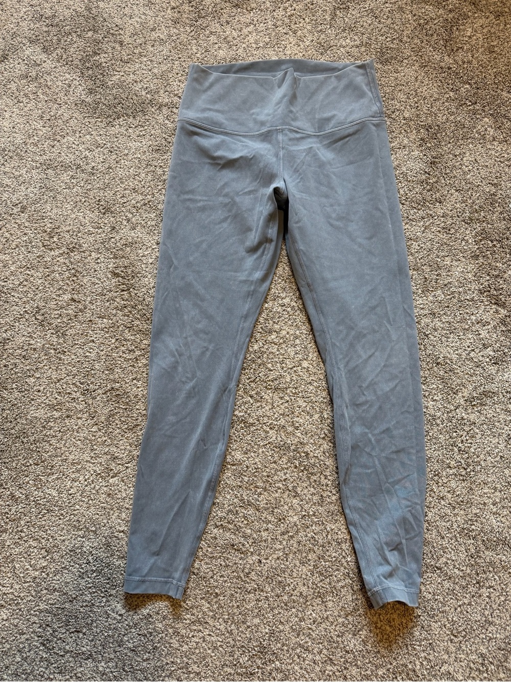 Lululemon Washed Moon Blue Wunder
Under High Rise Athletic Tights-Size 10